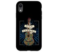 Juan Gabriel Guitar With Blue Sunburst Case for iPhone XR