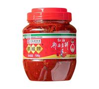 Juancheng Brand Red Oil Pixian Bean Paste 500g