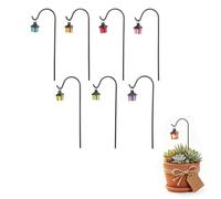 Juankrynord Glow-in-the-Dark Flower Stake/Plant Support Rod (7pc)