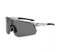 Juankrynord Polarized sports sunglasses with UV400 protection Single-piece lenses Unisex sunglasses designed for e-bikes, running, cycling, and fishing (Gley.)