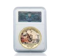 JUANLI Commemorative Coin 80Th Anniversary Attack On Pearl Harbor Gold Plated Us Army Challenge Coin Military Souvenir Gift