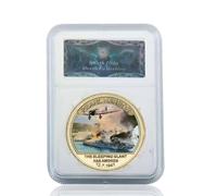JUANLI Commemorative Coin 80Th Anniversary Attack On Pearl Harbor Gold Plated Us Army Challenge Coin Military Souvenir Gift