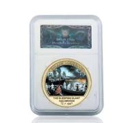 JUANLI Commemorative Coin 80Th Anniversary Attack On Pearl Harbor Gold Plated Us Army Challenge Coin Military Souvenir Gift