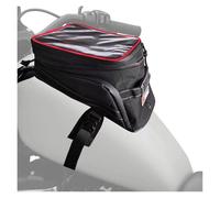 JUANNING Universal Motorcycle Tank Bag G&AS Oil Fuel Saddle Bags with Reflective Strap Mount with GPS Phone Pocket Holder(Style C)