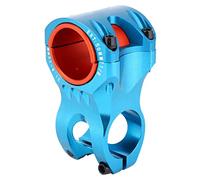 JUANQIAPAS Aluminium Alloy 35mm High Strength Short Handlebar Stem Bike Cycling Accessory (Blue)