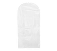 JUANQIAPAS Durable Wardrobe Garment Bags, For Clothes Storage, Odorless PEVA Material, Semi-Transparent Design, Multi-Size Options, Reusable Dust Covers for Dresses, Suits, Coats (60*80cm (small
