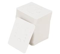 JUANQIAPAS Earring Display Stands, Jewelry Organizer with Six Tiny Holes, Two Hanging Holes, One Big Hole for Secure Storage, for Juanqiaopas, 100pcs Package for Long Term Use