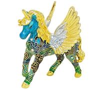 Juanxian Celestial Sky Unicorn Statue, First of Black Tortoise Constellation, Feng Shui Decor for Positivity & Renewal, Mythical Lunar Mansion Animal Sculpture, Gift of Hope & Joy