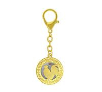 Juanxian “Enhancing Relationships”Golden Rooster Keychain W4849