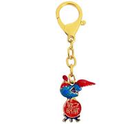 Juanxian Strategic Rooster Chinese Chess Keychain, Celestial Rooster Talisman for Career Promotion & Smart Decisions, Gui Ren Amulet for Mentors, Unique Cultural Gift