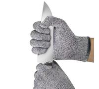 JuanYi Cut Resistant Gloves, M Adults Level 5 Protection Upgrade Safety Cutting Gloves Men for Meat Cutting Cooking Wood Carving and Outdoor Work, Guard Gloves Gardening, Machine Washable