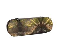 JUANYQME Ants Print Leather Pencil Case Unique Print Design, Durable and Functional