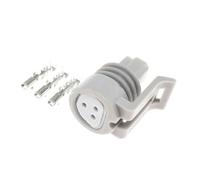 JUANZD 1-20Sets 3 Pin 12110192 12065287 12078090 0441004 Way Car Waterproof Automotive Oil Pressure Sensor Connector Plug(Grau,20Sets)