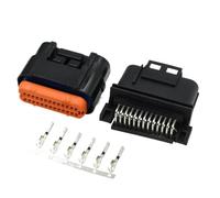 JUANZD 1-20Sets Female Male 26 Pin/Way Forklift Car Waterproof Connector Computer ECU Wire Cable Socket For MX23A26XF1 MX23A26SF1(Male female set,10Sets)