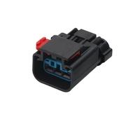 JUANZD 1/5/10/20/50 Sets 3 Pin 2.8 MM Waterproof Black Plug Auto Male Female Wiring Connector For 54200312(3p female,50 SETS_3P)