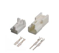 JUANZD 1/5/10/20/Sets 2/3/4/6 Pin Wiring White Automotive Female And Male Connector 7282-8663 7283-8660 DJ7061Y-0.6-11/21(2p female male,10 SETS_6P)