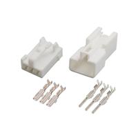 JUANZD 1/5/10/20/Sets 2/3/4/6 Pin Wiring White Automotive Female And Male Connector 7282-8663 7283-8660 DJ7061Y-0.6-11/21(3p female male,20 SETS_6P)