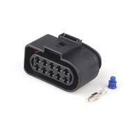 JUANZD 1 Set 10 Pin 1J0973835 1J0973735 3.5mm Auto Temp Sensor Plug(Army green,5 sets)