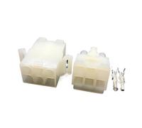 JUANZD 1 Set 2/3/4/6/9/12 Pin Spaced Line To Line Docking Bar Connector Plug 3191 L6.2-3P L6.2-2P(6 Pin,5 Sets)