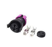 JUANZD 1 Set 2 Pin Circular Waterproof Socket Plug Male Female Connector For Rx7 813972926 813972923(Lavender,20 sets)