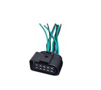 JUANZD 10 Pin 1J0973835 1J0973735 3.5mm Car Temp Sensor Wiring Plug Valve Connector(10p With line 15cm,10 SETS_10P)