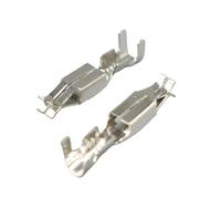 JUANZD 100Pcs 925590-2 3.5mm Female Wire Connector Automotive Terminal Plug Socket Fuse Box Wire Harness Soft Jacket DJ622-E3.5A(200Pcs)