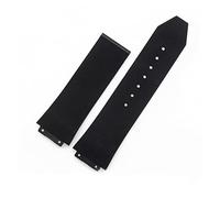JUANZD 19 20 24 26mm Watchbands Compatible With BIG BANG CLASSIC FUSION Watch Accessories Silicone Watch Bracelet Band Rubber Watch Strap(Noir,23mm With Logo)