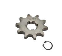 JUANZD 420H Chain 420 17mm 10-19 Teeth Front Engine Sprockets Compatible With Taotao Kayo BSE Xmotos Apollo SSR Monkey Dax 110 125cc Dirt Pit Bike(420 17mm 10T)