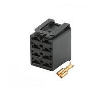 JUANZD 5-50 Sets 8 Pin Car Rocker Switch Jacket Wire Harness Socket Auto Connector Truck Cable Plug DJ7086-6.3-21(Army green,50 Sets)
