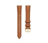 JUANZD Leather Strap Band Compatible With WATCH FIT Mini Smartwatch Wristband Watchband Bracelet Replacement Accessories(Brown)