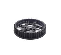 JUANZD Motorcycle Rear Belt Pulley Transmission Gear Center Axle Sleeve Drive Wheel For Sur-ron Light Bee X S Electric Off-Road