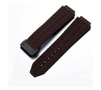 JUANZD Watch Band Compatible With HUBLOT BIG BANG Silicone 24 26mm Waterproof Men Watch Strap Chain Watch Accessories Rubber Watch Bracelet Chain(26mm,26mm)