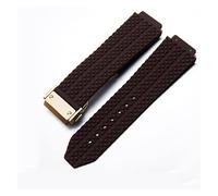 JUANZD Watch Band Compatible With HUBLOT BIG BANG Silicone 24 26mm Waterproof Men Watch Strap Chain Watch Accessories Rubber Watch Bracelet Chain(26mm,26mm)