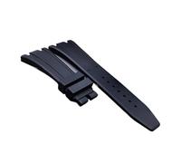 JUANZD Waterproof Silicone Watch Band Compatible With GA2100 3rd 4th Gen Rubber Strap Mod Watch Bracelet(Black strap)