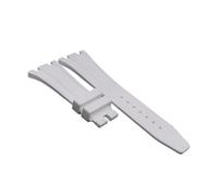 JUANZD Waterproof Silicone Watch Band Compatible With GA2100 3rd 4th Gen Rubber Strap Mod Watch Bracelet(White strap)