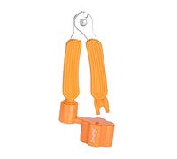 JUAREZ 3-In-1 Guitar String Winder And Cutter, Multifunctional Guitar String Pin Puller, Guitar Repairing and Adjustment Tool, Orange (JRSW200OR)