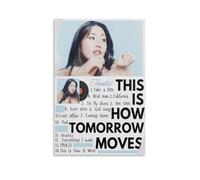 juaseehke Beabadoobee This Is How Tomorrow Moves(3) Posters Room Decorative Canvas Posters Aesthetic Poster Print Wall Art Decor Posters 16x24inch(40x60cm) Unframe-style