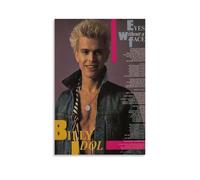 juaseehke Billy Idol(5) Posters Room Decorative Canvas Posters Aesthetic Poster Print Wall Art Decor Posters 12x18inch(30x45cm) Unframe-style