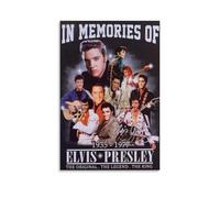 juaseehke Elvis Presley Elvis' Christmas Album(2) Posters Room Decorative Canvas Posters Aesthetic Poster Print Wall Art Decor Posters 12x18inch(30x45cm) Unframe-style