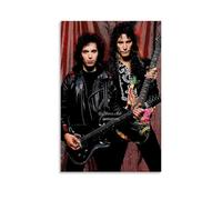 juaseehke Joe Satriani & Steve Vai Posters Room Decorative Canvas Posters Aesthetic Poster Print Wall Art Decor Posters 16x24inch(40x60cm) Unframe-style