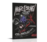 juaseehke Metro Boomin Across The Spider-Verse Posters Room Decorative Canvas Posters Aesthetic Poster Print Wall Art Decor Posters 12x18inch(30x45cm) Frame-style