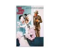 juaseehke My Fair Lady Posters Room Decorative Canvas Posters Aesthetic Poster Print Wall Art Decor Posters 08x12inch(20x30cm) Unframe-style
