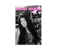 juaseehke Nicki Minaj(1) Posters Room Decorative Canvas Posters Aesthetic Poster Print Wall Art Decor Posters 12x18inch(30x45cm) Unframe-style