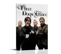 juaseehke Three Days Grace(1) Posters Room Decorative Canvas Posters Aesthetic Poster Print Wall Art Decor Posters 12x18inch(30x45cm) Frame-style