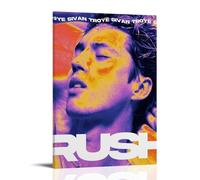 juaseehke Troye Sivan Rush Posters Room Decorative Canvas Posters Aesthetic Poster Print Wall Art Decor Posters 08x12inch(20x30cm) Frame-style