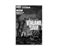 juaseehke Vinland Saga 2019(2) Posters Room Decorative Canvas Posters Aesthetic Poster Print Wall Art Decor Posters 08x12inch(20x30cm) Unframe-style