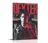 JUAWEYQOEA Dexter Morgan Poster Canvas Decor Wall Art Prints Posters Vintage Art Esthetic Decoration for Rooms 08x12inch(20x30cm) Frame-style