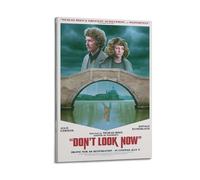 JUAWEYQOEA Don't Look Now Poster Canvas Decor Wall Art Prints Posters Vintage Art Esthetic Decoration for Rooms 16x24inch(40x60cm) Frame-style