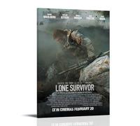 JUAWEYQOEA Lone Survivor Poster Canvas Decor Wall Art Prints Posters Vintage Art Esthetic Decoration for Rooms 24x36inch(60x90cm) Frame-style