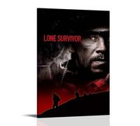 JUAWEYQOEA Lone Survivor Poster Canvas Decor Wall Art Prints Posters Vintage Art Esthetic Decoration for Rooms 24x36inch(60x90cm) Frame-style